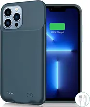 Battery Case for iPhone 13 Pro Max, 8500mAh Slim Portable Rechargeable Battery Pack Charging Case Compatible with iPhone 13 Pro
Battery Case for iPhone 13 Pro Max, 8500mAh Slim Portable Rechargeable Battery Pack Charging Case Compatible with iPhone 13 Pro