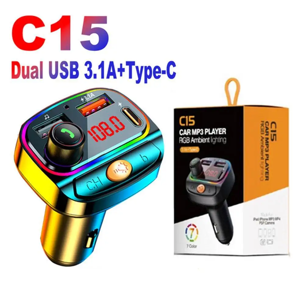 Car Mp3 Player Dual Usb Fast Charger Fm Bluetooth Receiver Bluetooth Compatible 5.0 Fm Transmitter Usb Flash Drive Plug Car Kit
Car Mp3 Player Dual Usb Fast Charger Fm Bluetooth Receiver Bluetooth Compatible 5.0 Fm Transmitter Usb Flash Drive Plug Car Kit