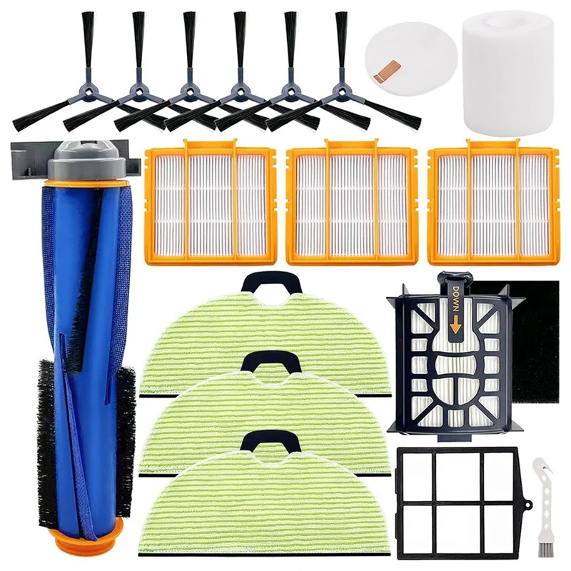 Replacement Parts For Shark AV2610WA RV2610WA Matrix Plus 2- In-1 Robot Vacuum Cleaner Main Side Brush Filter Mops
Replacement Parts For Shark AV2610WA RV2610WA Matrix Plus 2- In-1 Robot Vacuum Cleaner Main Side Brush Filter Mops