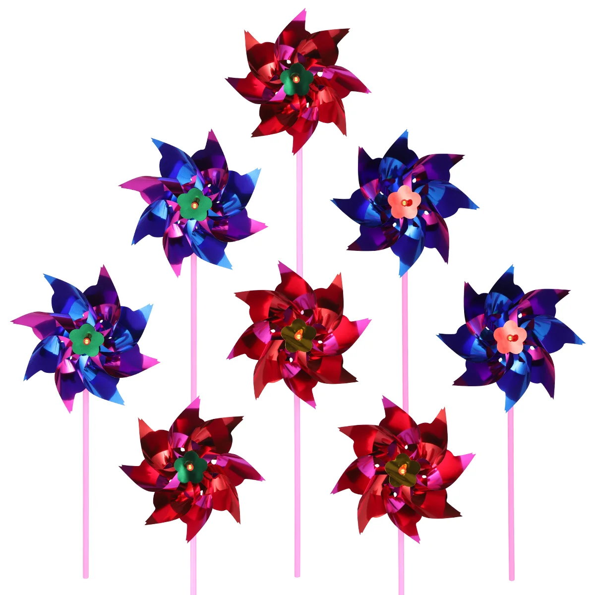 Toyvian 20pcs Plastic Rainbow Pinwheel DIY Windmill Colorful Toy for Kids Teens Toddlers (Random Color)
Toyvian 20pcs Plastic Rainbow Pinwheel DIY Windmill Colorful Toy for Kids Teens Toddlers (Random Color)