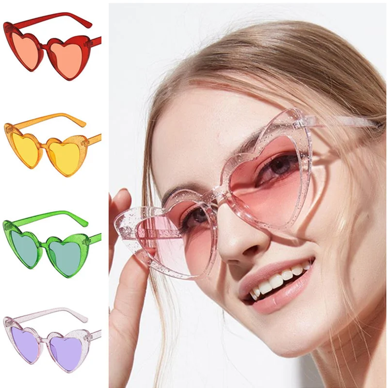 Fashion Sun Glasses Glitter Eyeglasses Anti-UV Spectacles Oversize Frame Ornamental Women Irregular Heart Sunglasses
Fashion Sun Glasses Glitter Eyeglasses Anti-UV Spectacles Oversize Frame Ornamental Women Irregular Heart Sunglasses