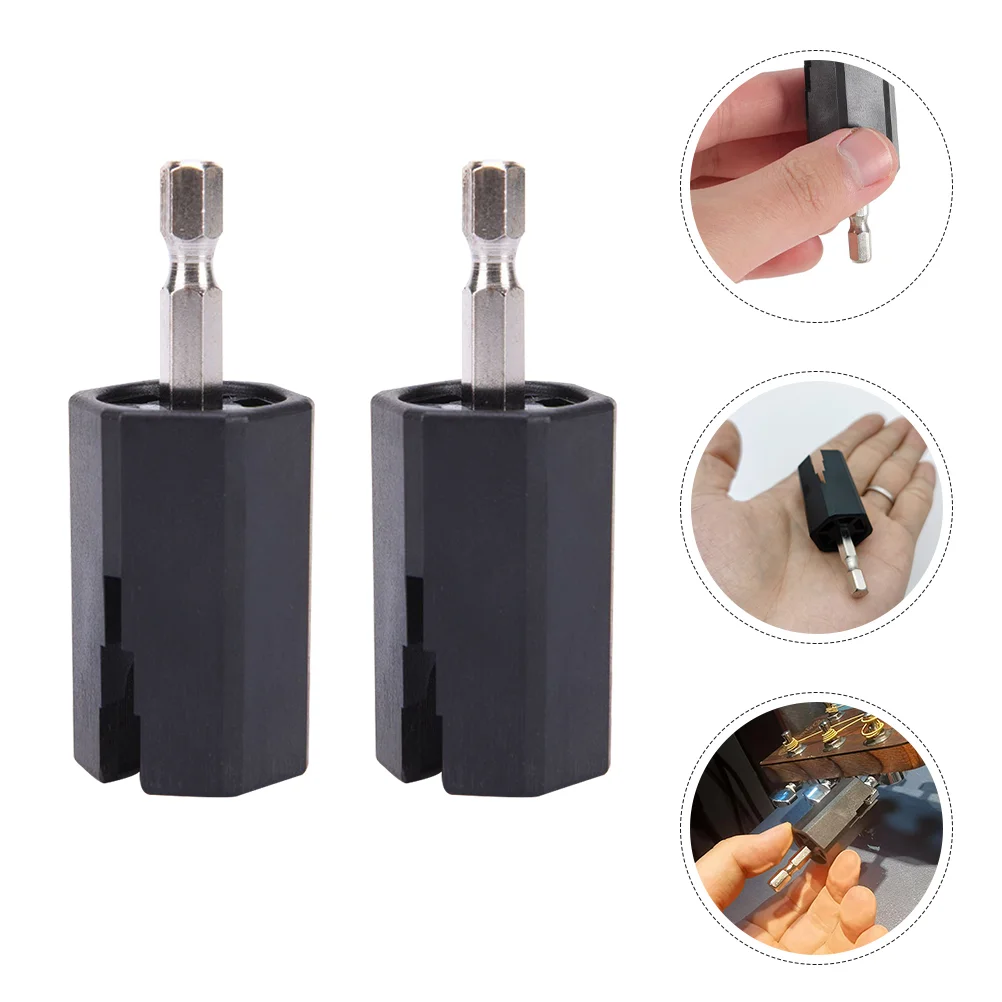2pcs Guitar String Winder Head Hex Electric Drill Tuning Pegs Guitar Winder Drill Plug Parts
2pcs Guitar String Winder Head Hex Electric Drill Tuning Pegs Guitar Winder Drill Plug Parts