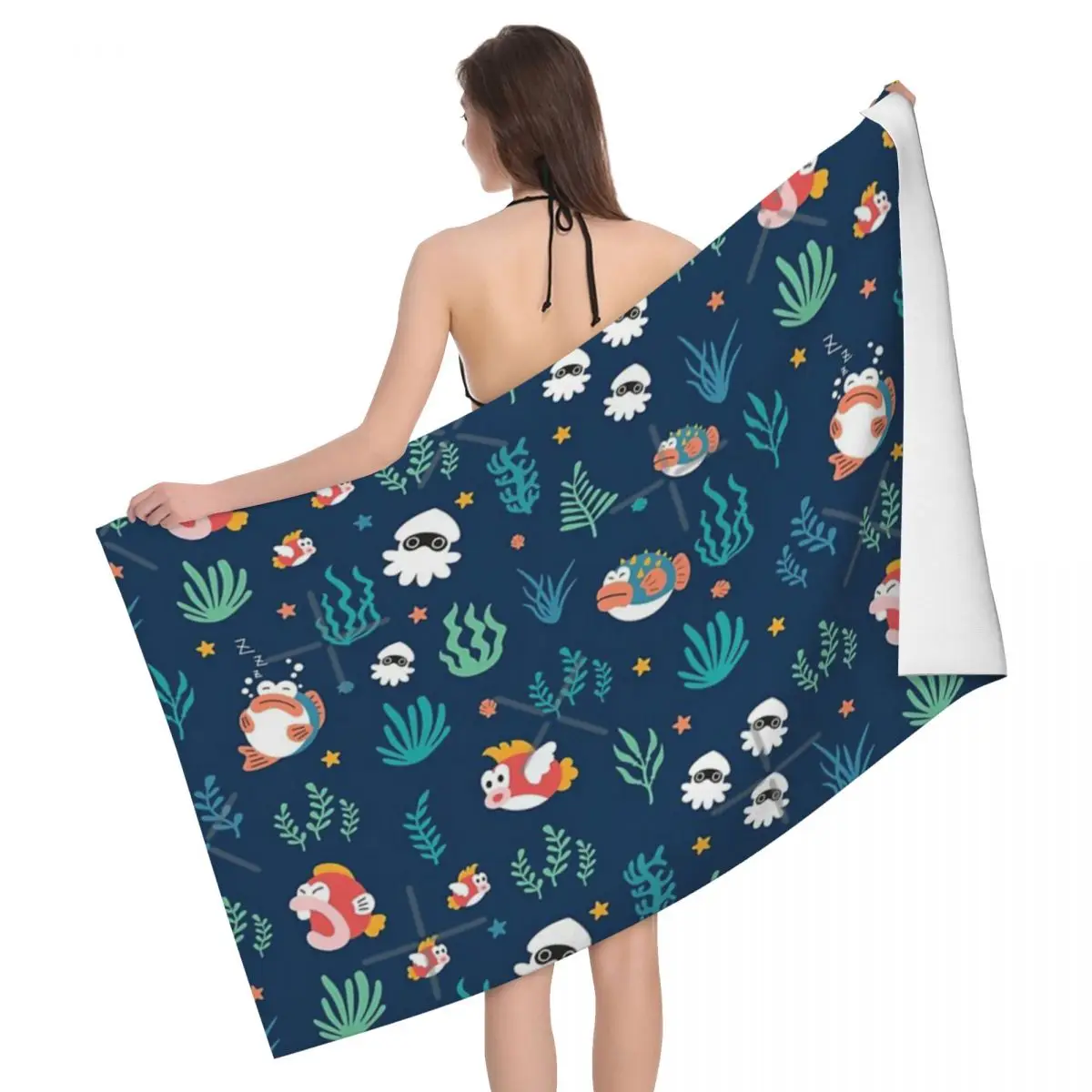 Plumber Ocean Pattern 80x130cm Bath Towel Water-absorbent For Picnic Towel Great Gift
Plumber Ocean Pattern 80x130cm Bath Towel Water-absorbent For Picnic Towel Great Gift