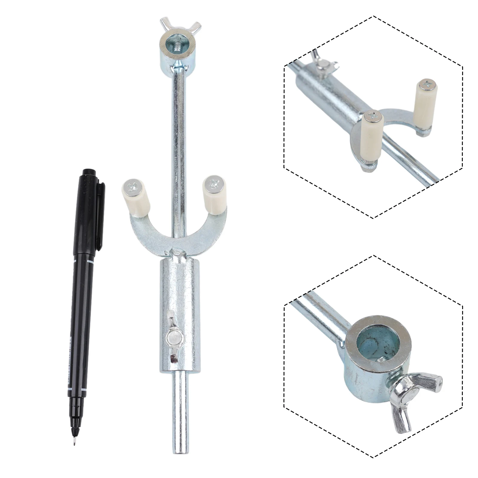 Parallel Scriber Branched Line Pen Mark Scraper Wheel Mark Scraper Car Wheel Eyebrow Nylon Marker Pen Repair Tools
Parallel Scriber Branched Line Pen Mark Scraper Wheel Mark Scraper Car Wheel Eyebrow Nylon Marker Pen Repair Tools