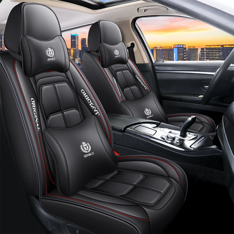 

High Quality All Inclusive Car Leather Seat Cover For Pontiac G8 Grand Prix GTO Coupe torrent Trans Am Car Interior Accessories