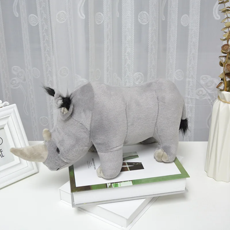 Cute Simulation Rhinoceros Plush Toy Soft Stuffed African Wild Animals White Rhino Doll Pillow Room Decor Kids Xmas Bithday Gift
Cute Simulation Rhinoceros Plush Toy Soft Stuffed African Wild Animals White Rhino Doll Pillow Room Decor Kids Xmas Bithday Gift