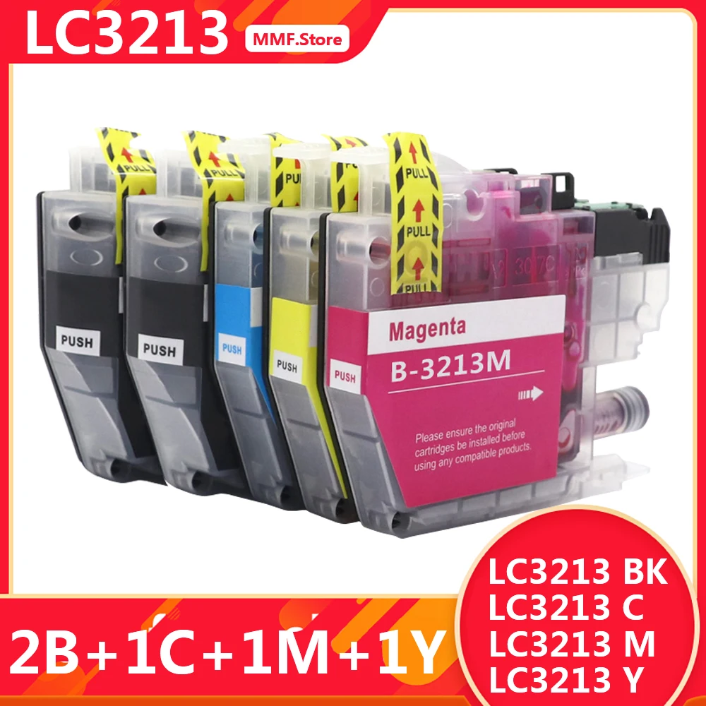 

LC 3213 Compatible For Brother LC3213 Ink Cartridge LC-3213 LC3211 MFC- J497DW J491DW J890DW J895DW DCP- J572DW J772DW J774DW