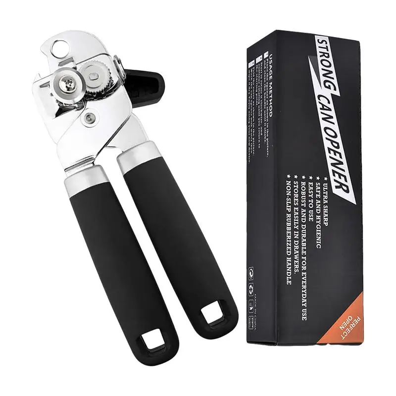 

Stainless Steel Can Opener Multifunctional Handheld Tin Opener Stainless Steel Bottle Opener Can Accessory Kitchen Utensil Sharp