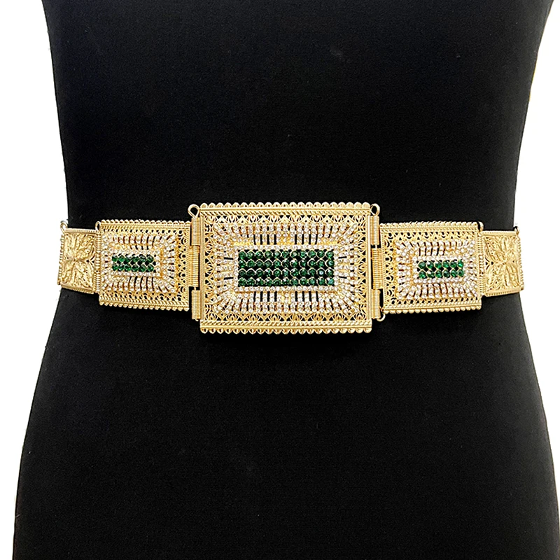 Arabic Jewelry Wedding Belts Plated Gold Long Chain Caftan Belt with Full Crystals Musilm Robe Wasit Chain Robe De Mariée
Arabic Jewelry Wedding Belts Plated Gold Long Chain Caftan Belt with Full Crystals Musilm Robe Wasit Chain Robe De Mariée