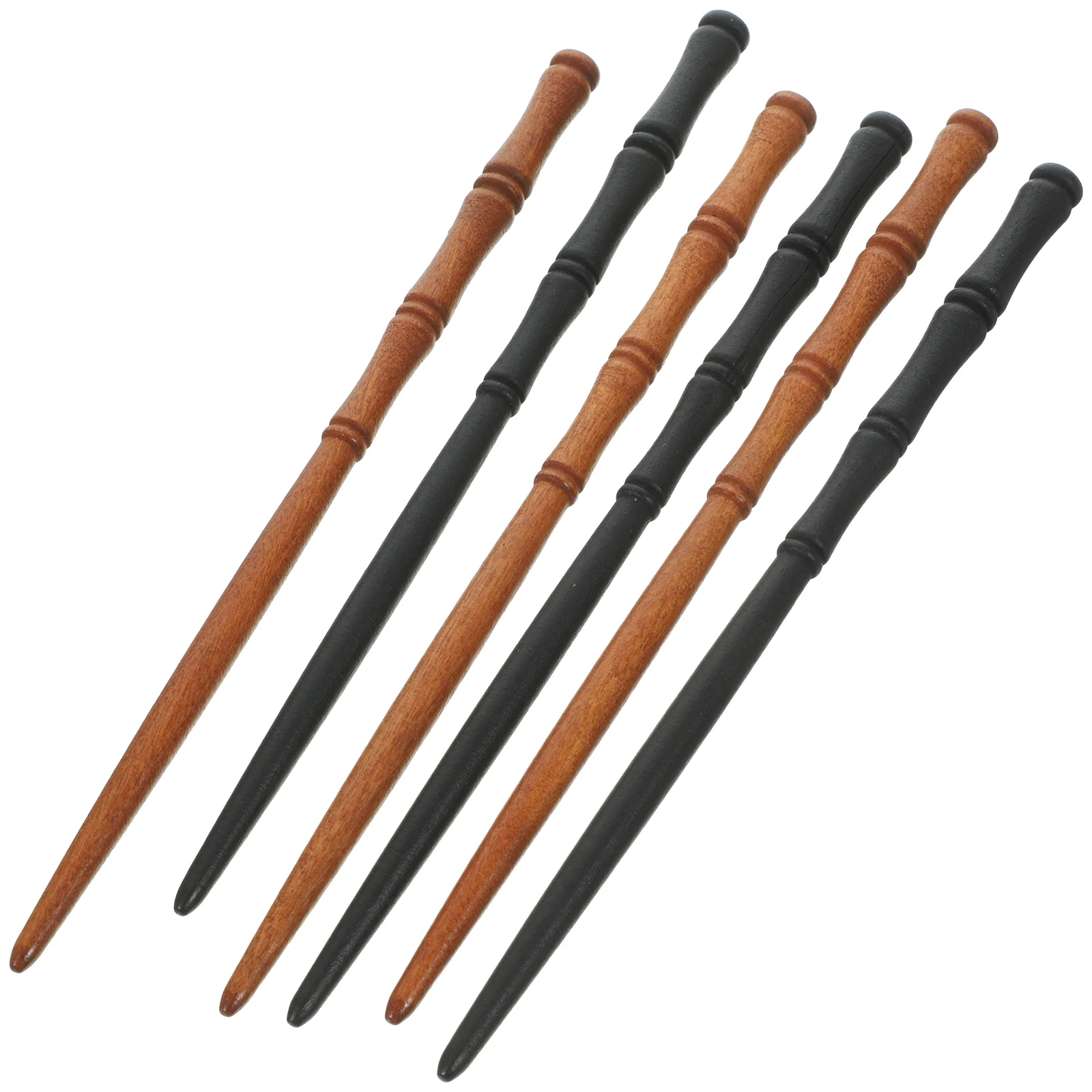 

Wooden Hair Chopsticks Japanese Chopstick Chinese Handmade Pencil Retro Pins Barrettes Long Horn Fork Women Bun Maker