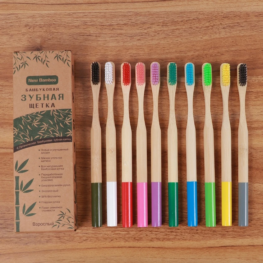 4PCS Colorful Toothbrush Natural Bamboo Teeth Brush Portable Travel Camping Set Natural Eco Friendly Products Dental Oral Care
4PCS Colorful Toothbrush Natural Bamboo Teeth Brush Portable Travel Camping Set Natural Eco Friendly Products Dental Oral Care