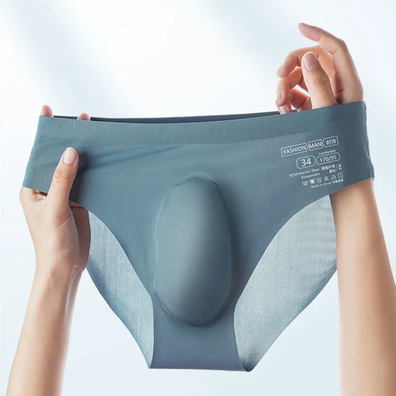 Ice Silk Sexy Underwear Men Briefs Seamless Breathable Panties Men Bikini Solid Seamless Soft Underwear Translucent Male Panties
Ice Silk Sexy Underwear Men Briefs Seamless Breathable Panties Men Bikini Solid Seamless Soft Underwear Translucent Male Panties