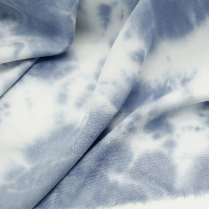 Fabric Width146Cmx50cm Thin and Soft Drape All-Cotton Fabric White Blue Irregular Tie-Dye Printing Washed Cotton DIY Dress Shirt
Fabric Width146Cmx50cm Thin and Soft Drape All-Cotton Fabric White Blue Irregular Tie-Dye Printing Washed Cotton DIY Dress Shirt