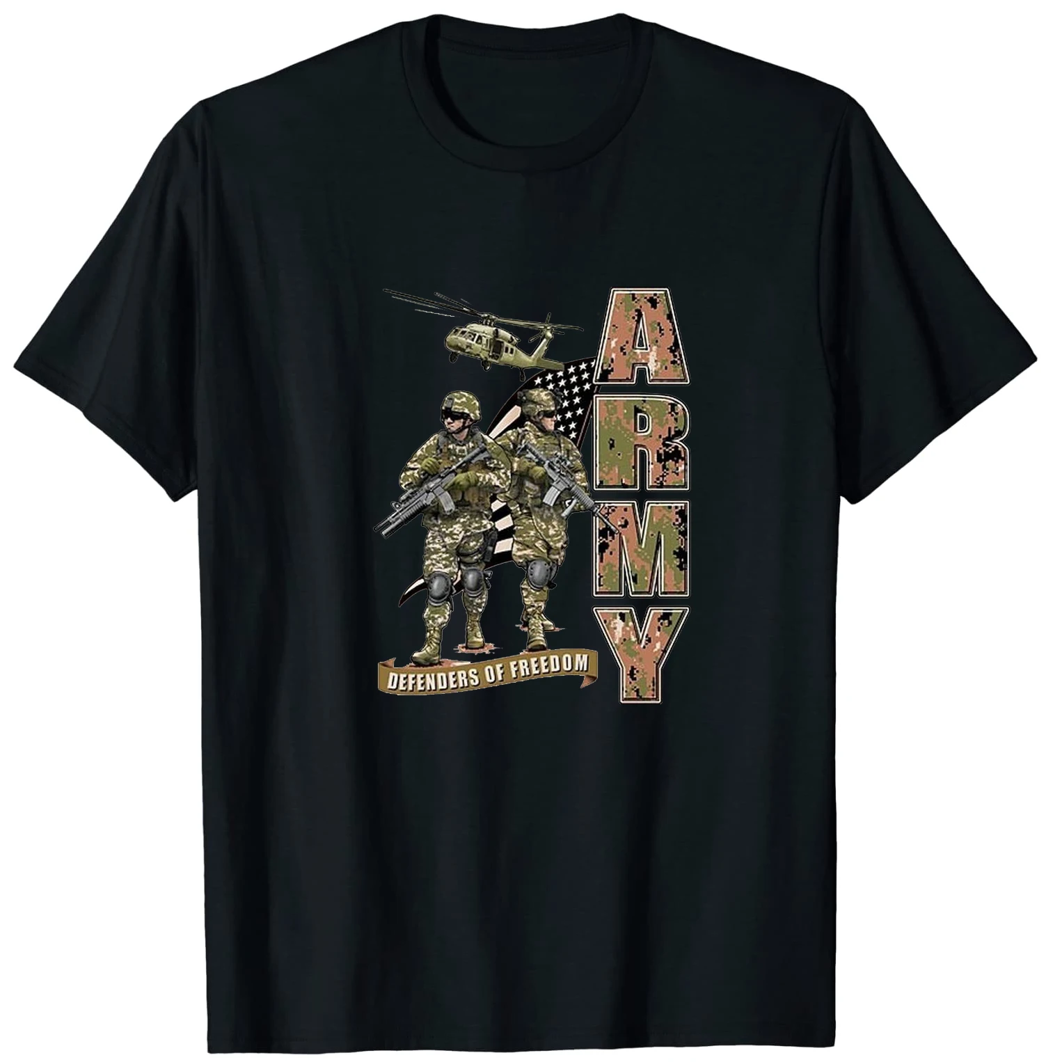 Defrnders of Freedom. American Army Soldiers T-Shirt 100% Cotton O-Neck Summer Short Sleeve Casual Mens T-shirt Size S-3XL
Defrnders of Freedom. American Army Soldiers T-Shirt 100% Cotton O-Neck Summer Short Sleeve Casual Mens T-shirt Size S-3XL