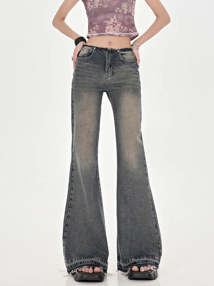 Women's Blue Flare Jeans Y2k Wide Leg Pants High Waist Jeans Korean Fashion Baggy Denim Trousers Vintage Straight Jeans Clothes
Women's Blue Flare Jeans Y2k Wide Leg Pants High Waist Jeans Korean Fashion Baggy Denim Trousers Vintage Straight Jeans Clothes