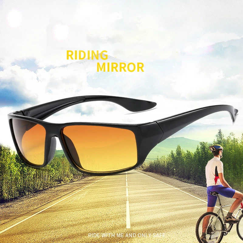 

Men Night Vision Glasses Women Polarized Sunglasses Yellow Lens Anti-Glare Goggle Night Driving Sunglasses Eyewear UV400