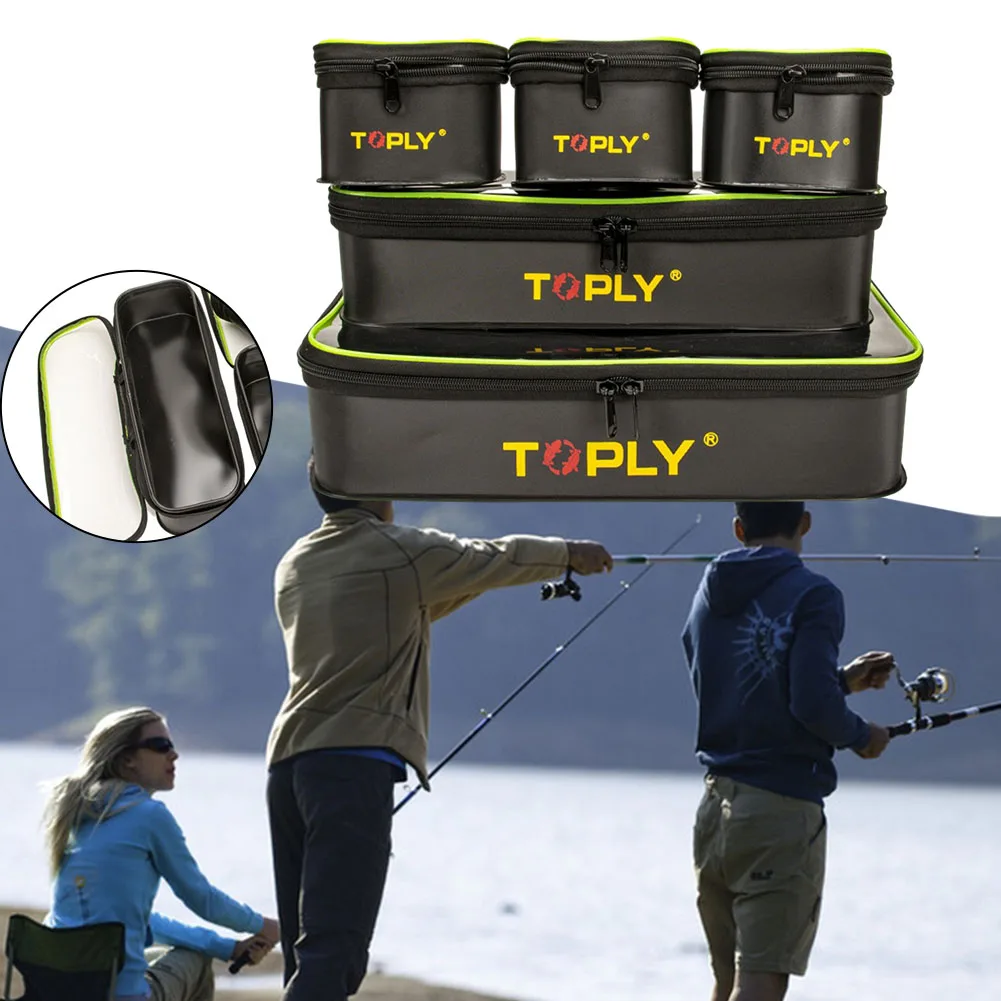 Fishing Bag Fishing Tackle Box 5 Sizes EVA Outdoor Camping Fishing Bag Waterproof Carp Fishing Live Fish Bucket Black EVA 5pcs
Fishing Bag Fishing Tackle Box 5 Sizes EVA Outdoor Camping Fishing Bag Waterproof Carp Fishing Live Fish Bucket Black EVA 5pcs