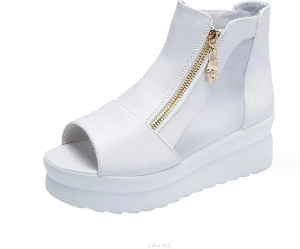 Fashio Spring d summer new fish mouth thick bottom sponge cake with sandals ladies fashion mesh surface stitching women's shoes
Fashio Spring d summer new fish mouth thick bottom sponge cake with sandals ladies fashion mesh surface stitching women's shoes