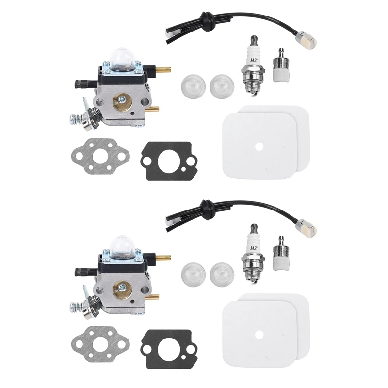 2X Carburetor With Air Filter Repower Kit For 2-Cycle Mantis 7222 7222E 7222M 7225 7230 7234 7240 7920 7924 Tiller
2X Carburetor With Air Filter Repower Kit For 2-Cycle Mantis 7222 7222E 7222M 7225 7230 7234 7240 7920 7924 Tiller