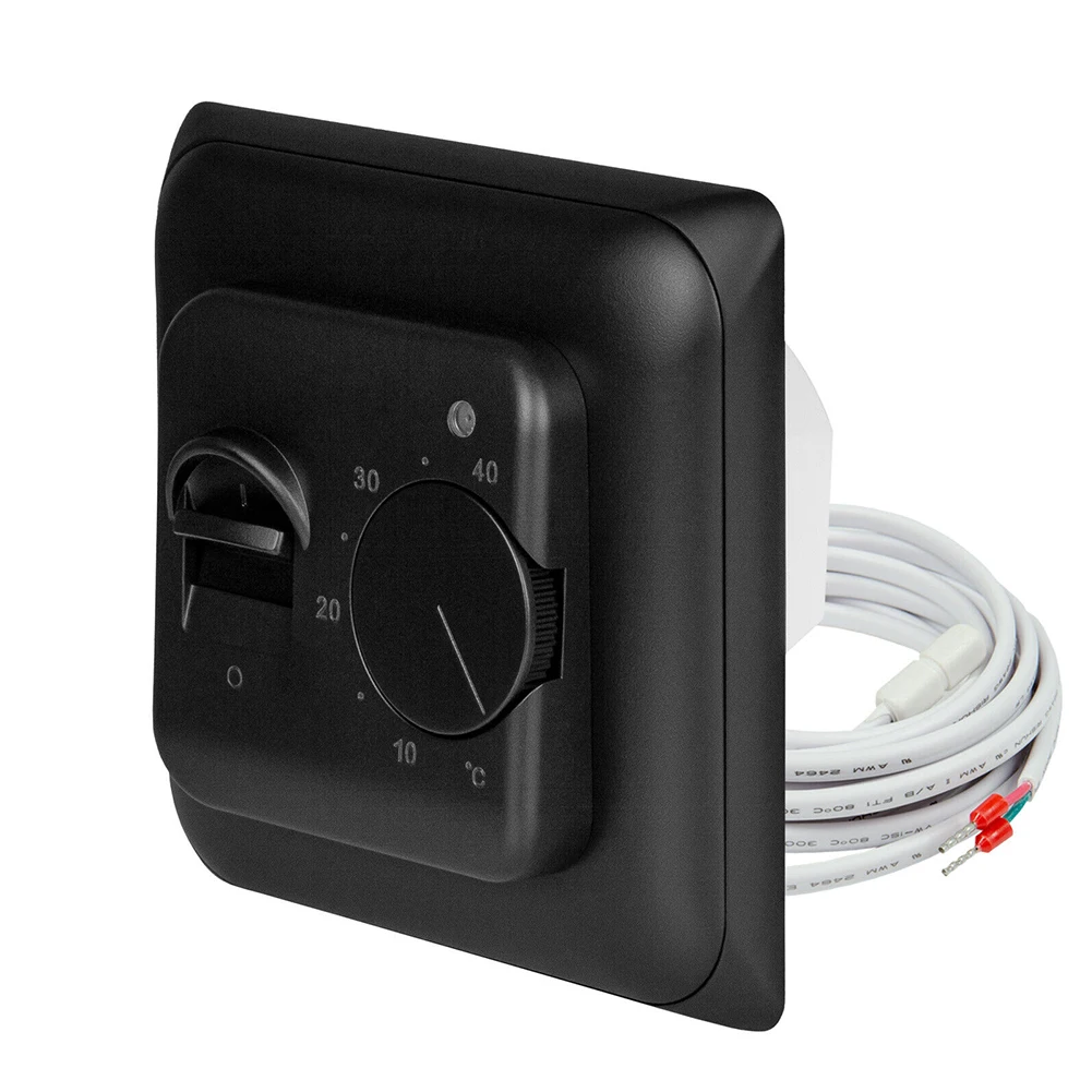 Accessories Thermostat Replacement Room Temperature Controller Underfloor W/ Ground Sensor 230 Volt Fittings Brand New
Accessories Thermostat Replacement Room Temperature Controller Underfloor W/ Ground Sensor 230 Volt Fittings Brand New