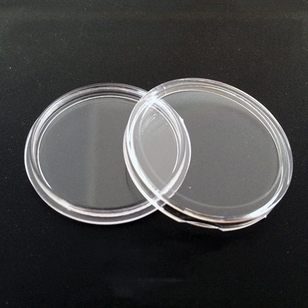 50PCS 28mm Coin Collection Protection Box Coin Box Crystal Transparent Small Size Round Box
50PCS 28mm Coin Collection Protection Box Coin Box Crystal Transparent Small Size Round Box