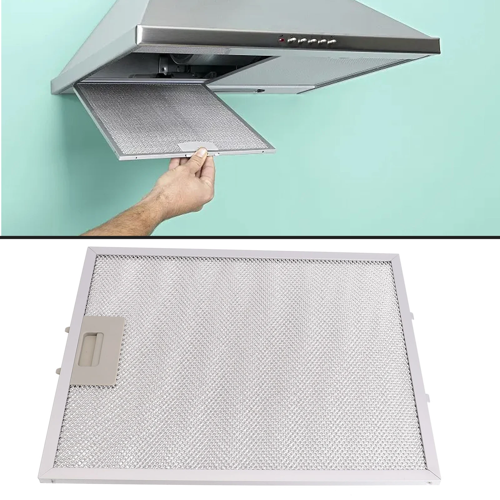 Accessories Cooker Hood Filter Kitchen Supplies Metal Mesh Silver Stainless Steel 350x285x9mm Extractor Vent Filter
Accessories Cooker Hood Filter Kitchen Supplies Metal Mesh Silver Stainless Steel 350x285x9mm Extractor Vent Filter