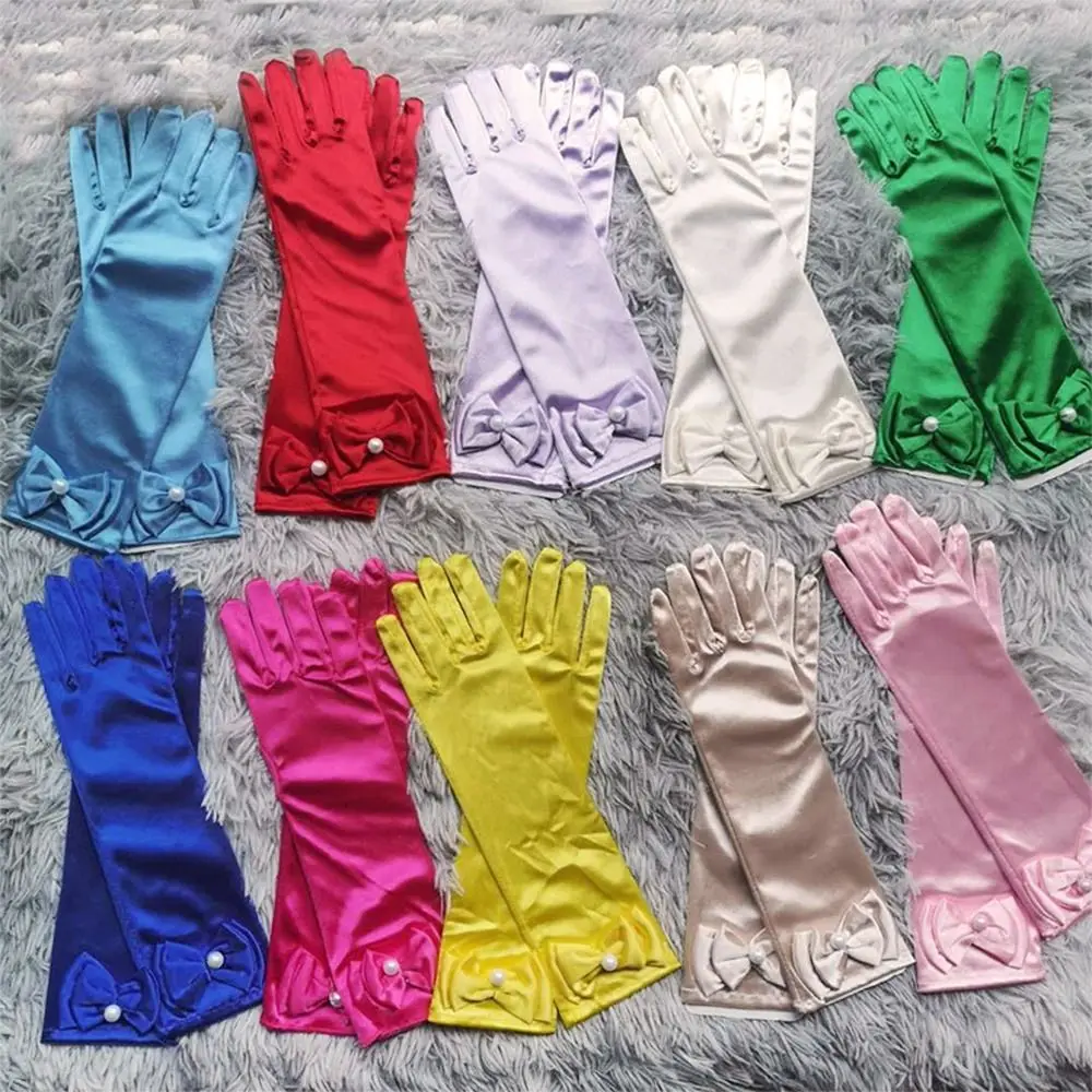 Children Long Gloves Princess Skirt Accessories Kid Wedding Dress Full Finger Mittens Satin Sequins Summer Sunscreen Gloves
Children Long Gloves Princess Skirt Accessories Kid Wedding Dress Full Finger Mittens Satin Sequins Summer Sunscreen Gloves