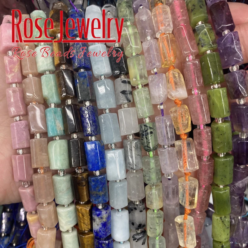 Natural Tiger eye Aquamarines Apatite Quartz Amethysts Beads Cylinder Stone Loose Beads For Jewelry Making DIY Bracelets 8x11mm
Natural Tiger eye Aquamarines Apatite Quartz Amethysts Beads Cylinder Stone Loose Beads For Jewelry Making DIY Bracelets 8x11mm