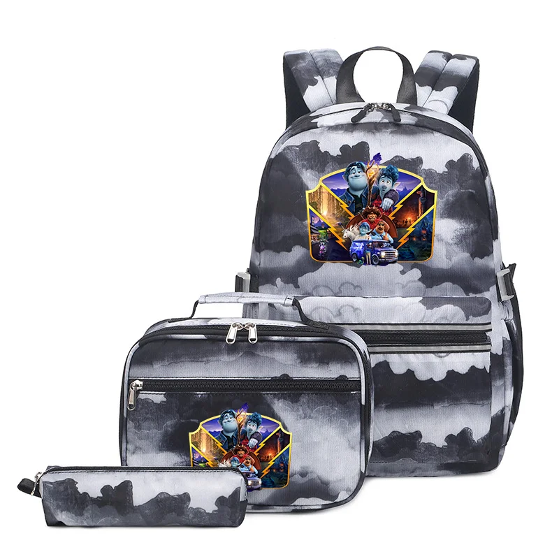 3Pcs/Set Disney Onward Backpack Colorful Bag Boys Girls School bags Teenager with Lunch Bag Travel Mochilas
3Pcs/Set Disney Onward Backpack Colorful Bag Boys Girls School bags Teenager with Lunch Bag Travel Mochilas