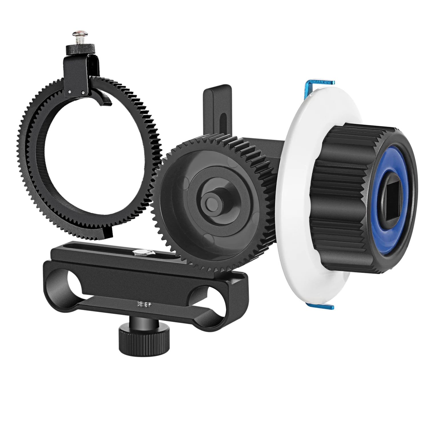 Neewer Follow Focus with Gear Ring Belt for Canon Nikon Sony and Other DSLR Camera Camcorder DV Video Fits 15mm Rod Film System
Neewer Follow Focus with Gear Ring Belt for Canon Nikon Sony and Other DSLR Camera Camcorder DV Video Fits 15mm Rod Film System