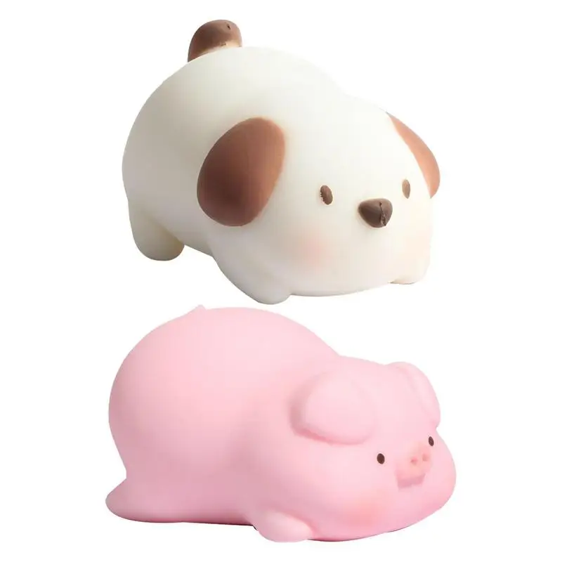 

Pig Shaped Animal Squeezing Toy Soft And Comfortable Antistress Stress Relief Decom-pression Toy Birthday Gift For Kids Adults