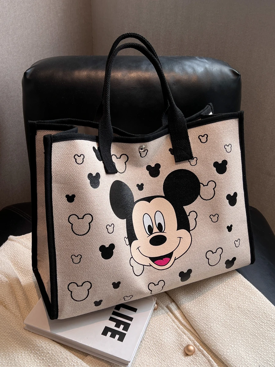 Canvas women's large capacity 2023 new cute cartoon shoulder women's advanced sense Tote bag
Canvas women's large capacity 2023 new cute cartoon shoulder women's advanced sense Tote bag