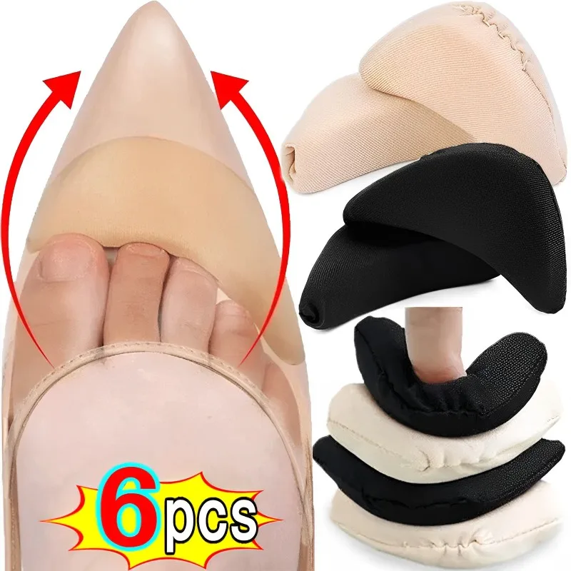 2/6pcs Sponge Forefoot Insert Pad Women Pain Relief High Heel Insoles Reduce Shoes Size Filler Protector Adjust Shoe Accessories
2/6pcs Sponge Forefoot Insert Pad Women Pain Relief High Heel Insoles Reduce Shoes Size Filler Protector Adjust Shoe Accessories