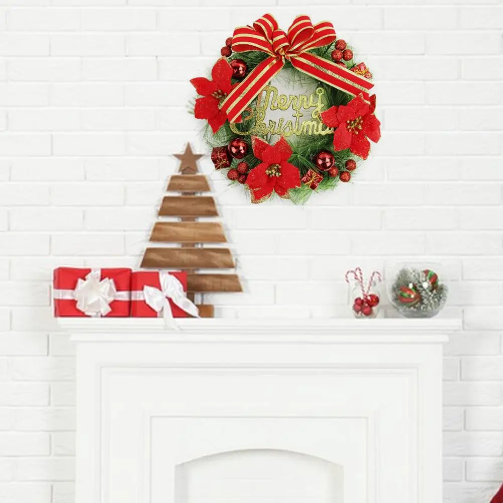 Wall Hanging Christmas Wreath Festive Christmas Wreath Bow Flower Ornament for Front Door Decoration Party for Indoor for Front
Wall Hanging Christmas Wreath Festive Christmas Wreath Bow Flower Ornament for Front Door Decoration Party for Indoor for Front