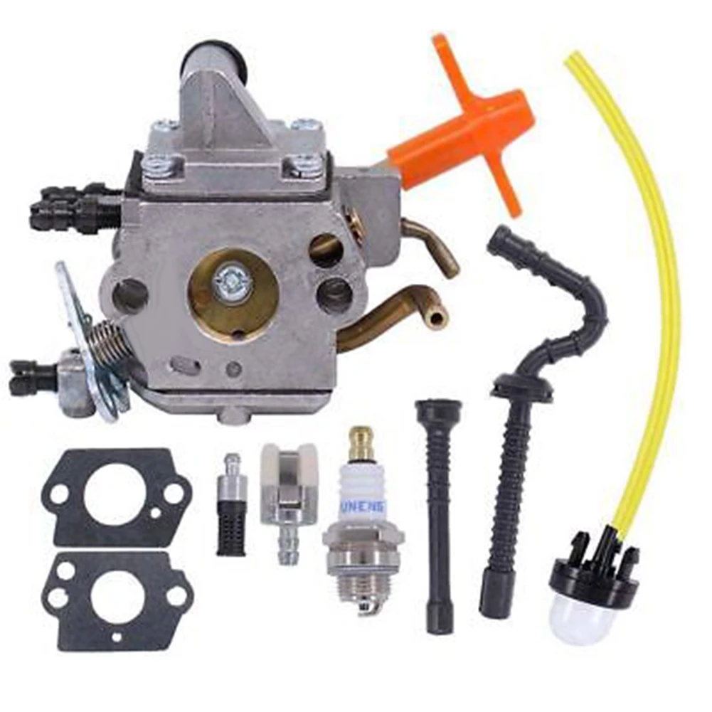 1Set Carburetor Kit With Fuel Hose Plug Gasket Fuel Filter For Stihl MS192 MS192T MS192TC Chainsaw Tools Accessories
1Set Carburetor Kit With Fuel Hose Plug Gasket Fuel Filter For Stihl MS192 MS192T MS192TC Chainsaw Tools Accessories