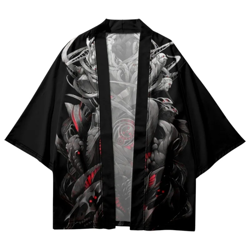 Fashion Cartoon Printed Men Women Kimono Beach Shorts Cardigan Japanese Yukata Clothing Harajuku Haori
Fashion Cartoon Printed Men Women Kimono Beach Shorts Cardigan Japanese Yukata Clothing Harajuku Haori