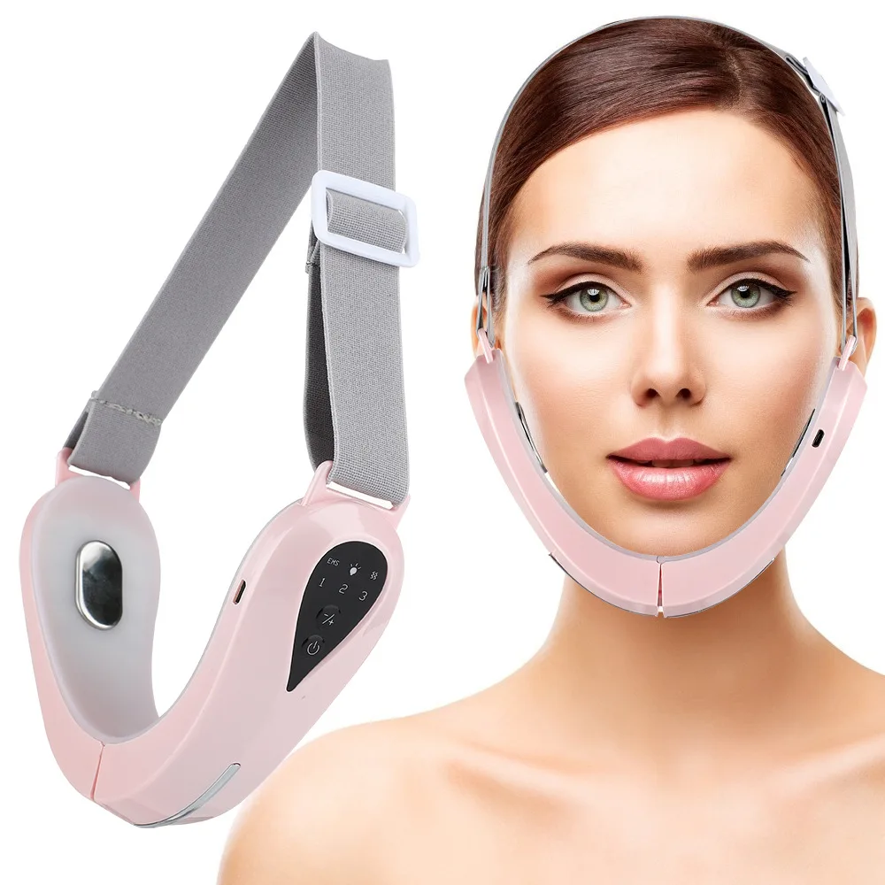 EMS Micro-current Color Light Face-lifting Instrument Lift V-face Tightening Double Chin Facial Massage Instrument Portable Home
EMS Micro-current Color Light Face-lifting Instrument Lift V-face Tightening Double Chin Facial Massage Instrument Portable Home