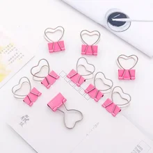 3pcs Cute Pink Heart Shape Binder Clip Folder Student Test Paper Clip Photo Clip Mini Cute Little Clip
3pcs Cute Pink Heart Shape Binder Clip Folder Student Test Paper Clip Photo Clip Mini Cute Little Clip