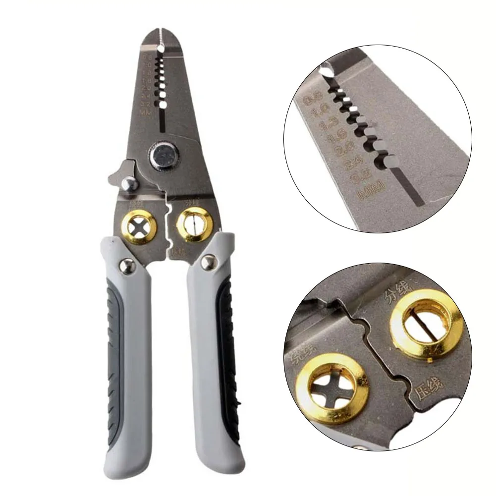 Stripping Pressing Cutting Wire Stripping Pliers Steel 188mm Length PVC For Electrician Thin Cable Wire Stripping Cutting Pliers
Stripping Pressing Cutting Wire Stripping Pliers Steel 188mm Length PVC For Electrician Thin Cable Wire Stripping Cutting Pliers