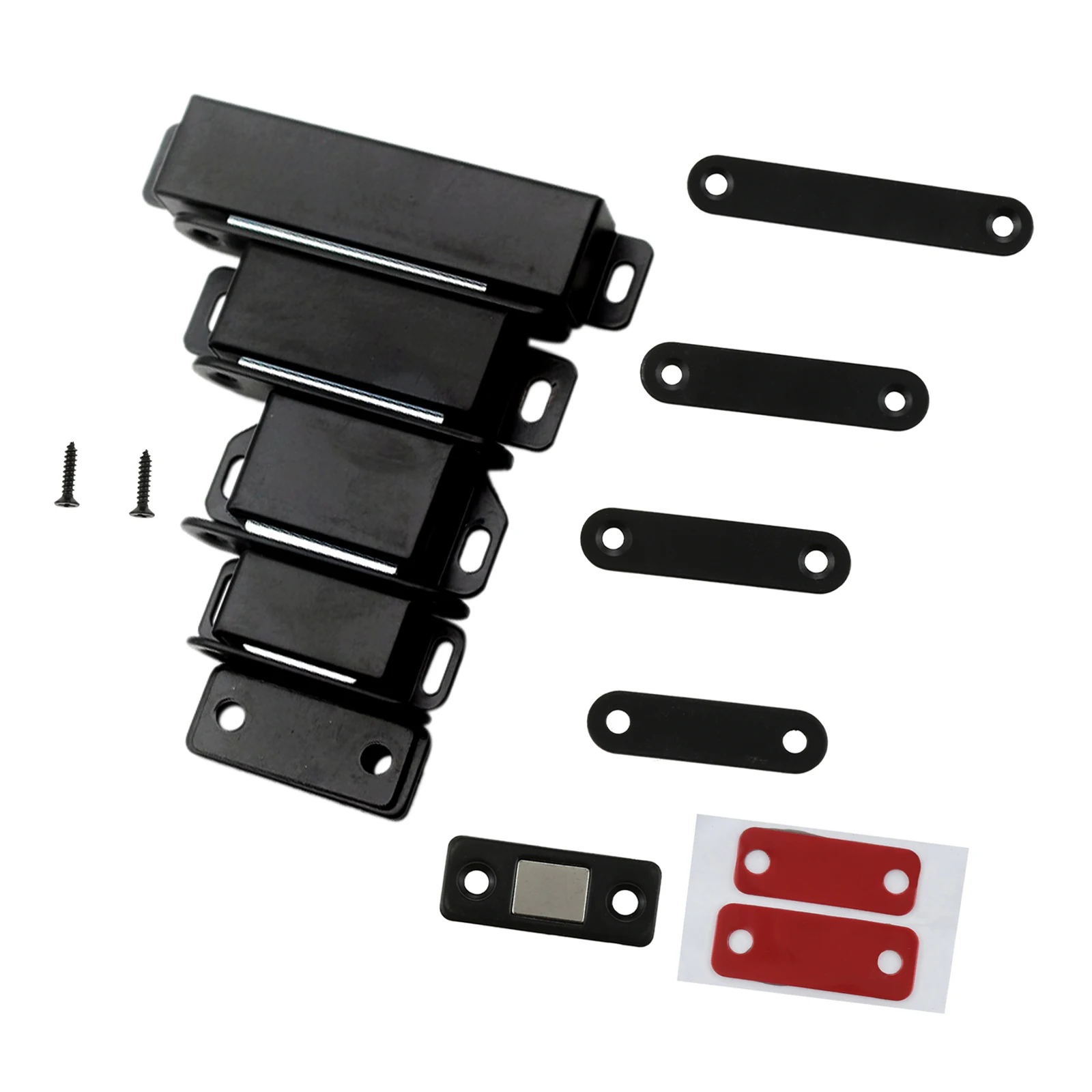Black Strong Magnetic Steel Catch Latch for Door Cabinet Cupboard Closer Magnet Wardrobes Drawer Home Furniture Fitting
Black Strong Magnetic Steel Catch Latch for Door Cabinet Cupboard Closer Magnet Wardrobes Drawer Home Furniture Fitting