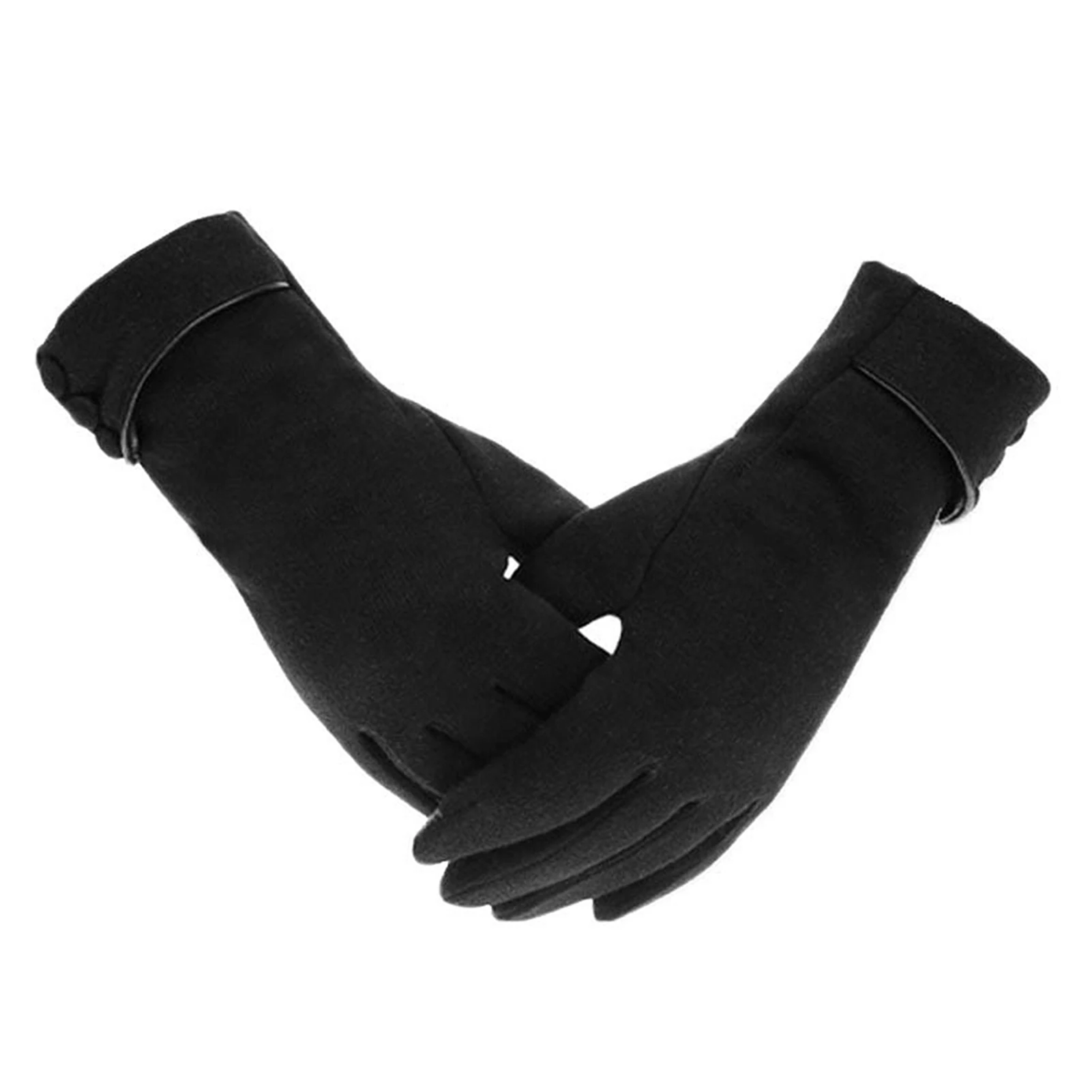 

1 пара зимних перчаток, теплые перчатки, уличные теплые варежки, теплые перчатки для сенсорного экрана, варежки с закрытыми пальцами, ветрозащитные перчатки