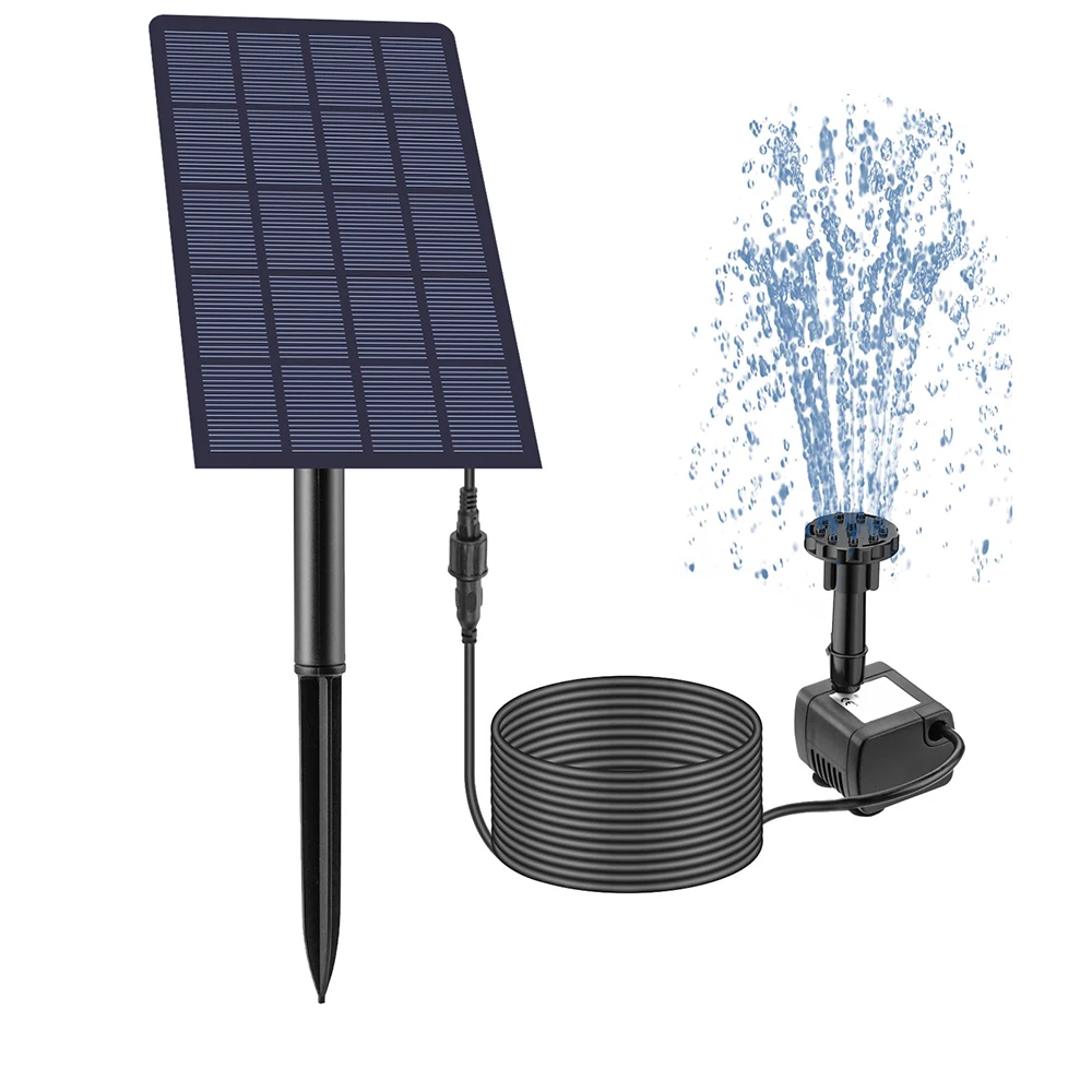 Solar Fountain Water Pump Kit Solar Powered Water Fountain with Stake for Outdoor Bird Bath Pond Pool Garden Fish Tank Decorate
Solar Fountain Water Pump Kit Solar Powered Water Fountain with Stake for Outdoor Bird Bath Pond Pool Garden Fish Tank Decorate