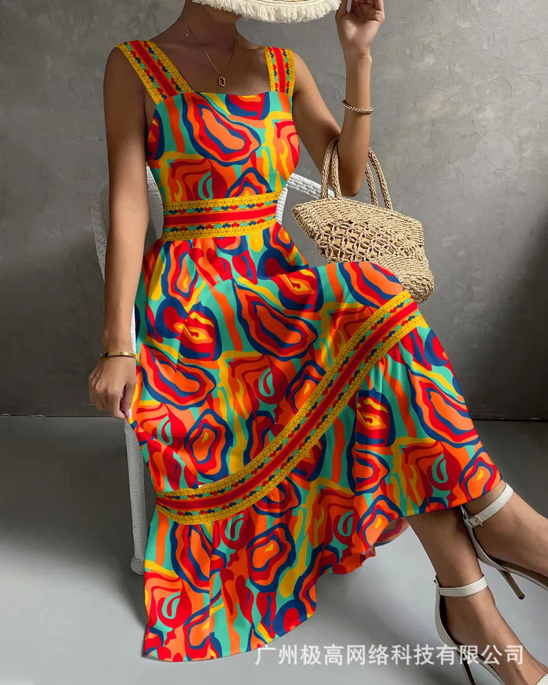 Multi-Color Abstract Heart Print Sleeveless Maxi Dress High Waist Women Long Loose Dress Summer Spring Ankle Length
Multi-Color Abstract Heart Print Sleeveless Maxi Dress High Waist Women Long Loose Dress Summer Spring Ankle Length
