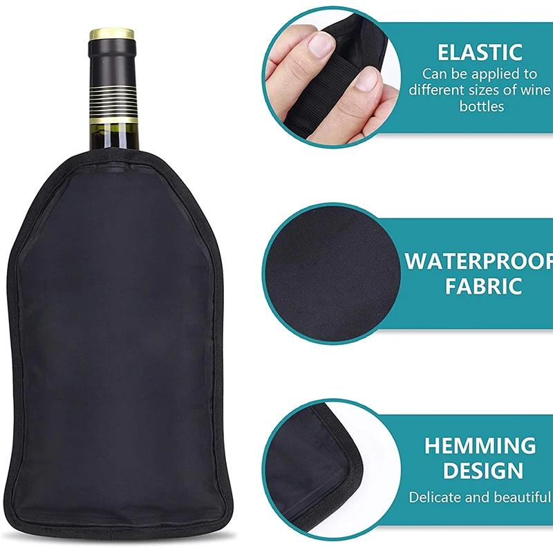Wine Cooling Holder Ice Bag Jelly Picnic Beverage Nylon Wine Cooler Sleeve Soft Drink Rack Bar Tool Champagne Wine Bottle Covers
Wine Cooling Holder Ice Bag Jelly Picnic Beverage Nylon Wine Cooler Sleeve Soft Drink Rack Bar Tool Champagne Wine Bottle Covers