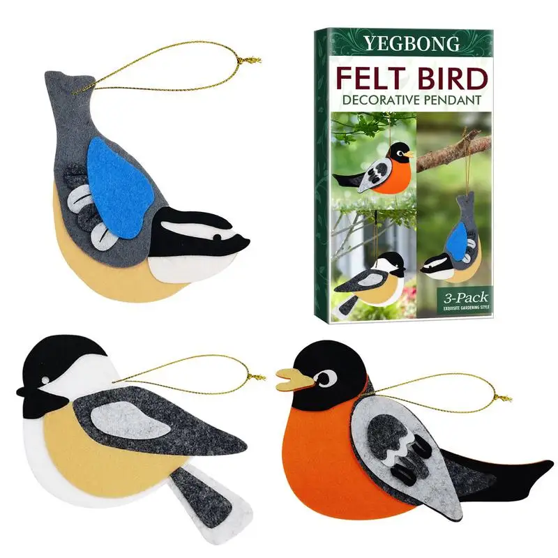 Felt Birds Hangings Felt Ornament Winter Decorations For Home 3PCS Hangings Ornaments With Rope Bird Decorations For Home
Felt Birds Hangings Felt Ornament Winter Decorations For Home 3PCS Hangings Ornaments With Rope Bird Decorations For Home