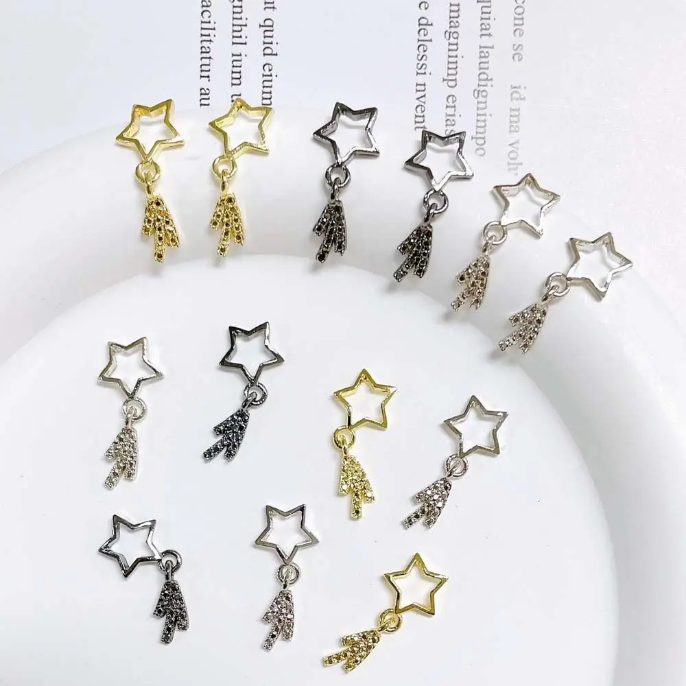 5Pcs/set Alloy Nail Charms Tassel Stars Nail Rhinestones Nail Supplies Glitter Shooting Star Tassel Stars Nail Decorations
5Pcs/set Alloy Nail Charms Tassel Stars Nail Rhinestones Nail Supplies Glitter Shooting Star Tassel Stars Nail Decorations