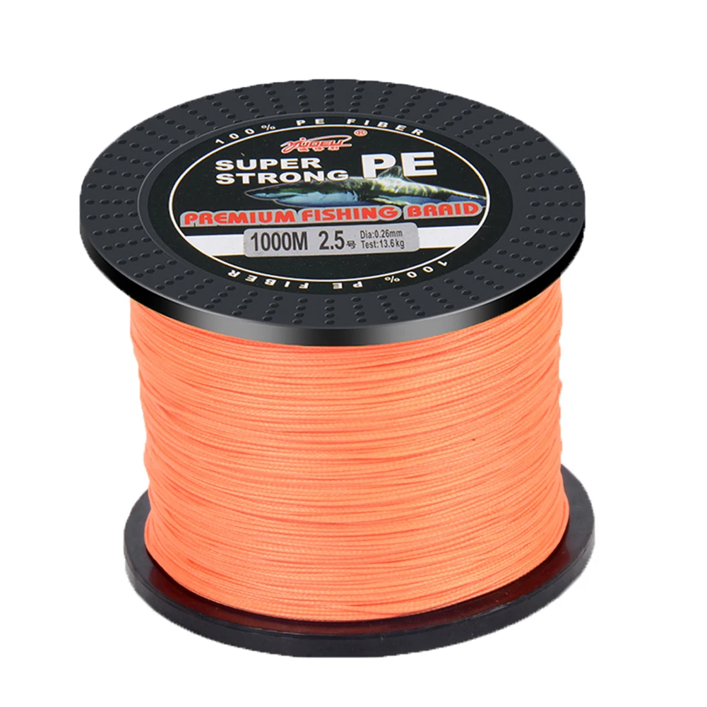 Fishing Line 1000M 4 Strands Kite Wire Fishing Braided Line Multifilament Orange PE Braid Wire for Saltwater/Freshwater
Fishing Line 1000M 4 Strands Kite Wire Fishing Braided Line Multifilament Orange PE Braid Wire for Saltwater/Freshwater