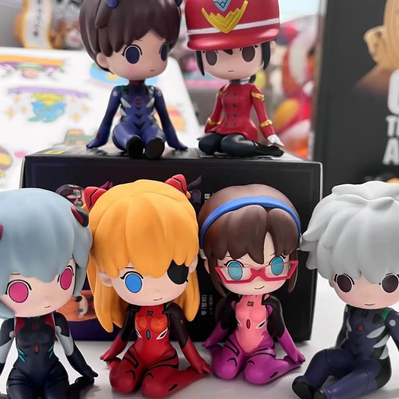 Genuine EVA New Century Evangelion Row By Row Series Blind Box Toys Peripheral Gift Akira Q Version of The Lovely Ornaments
Genuine EVA New Century Evangelion Row By Row Series Blind Box Toys Peripheral Gift Akira Q Version of The Lovely Ornaments
