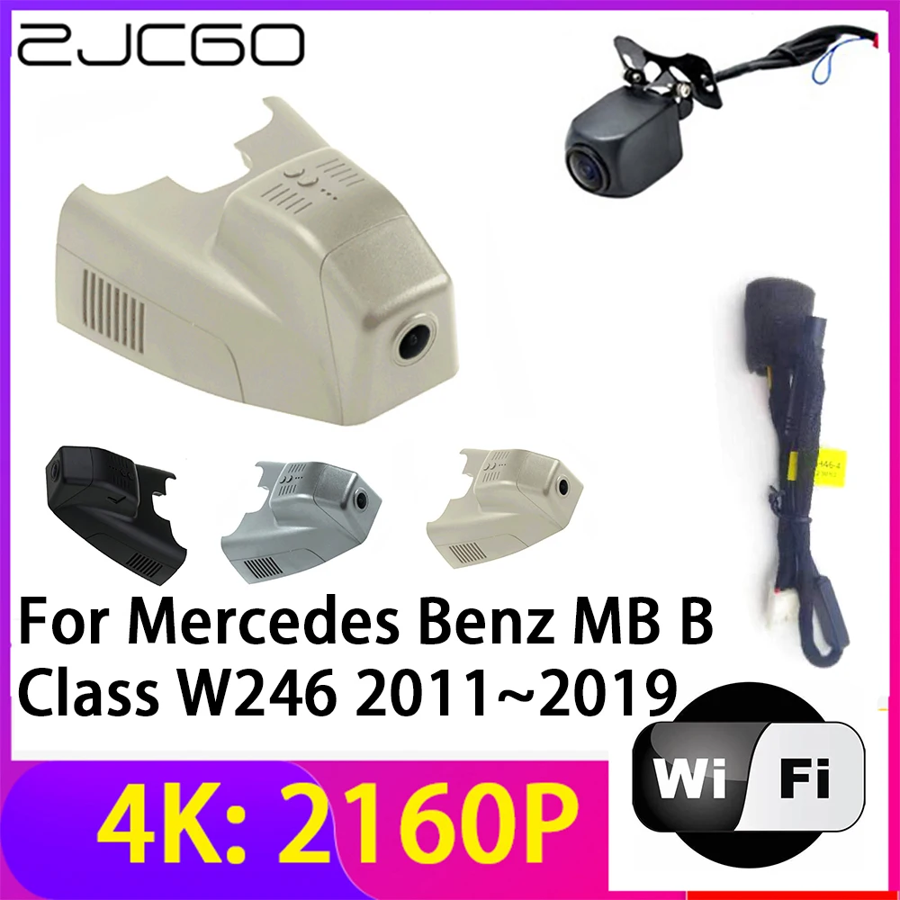 ZJCGO 4K 2160P Dash Cam Car DVR Camera 2 Lens Recorder Wifi Night Vision for Mercedes Benz MB B Class W246 2011~2019
ZJCGO 4K 2160P Dash Cam Car DVR Camera 2 Lens Recorder Wifi Night Vision for Mercedes Benz MB B Class W246 2011~2019