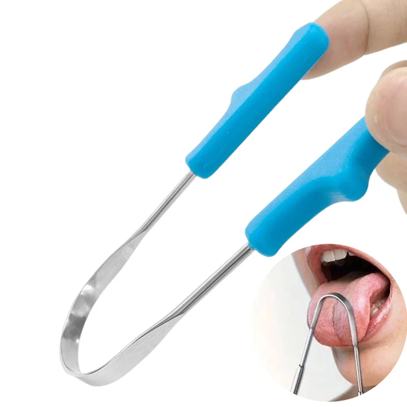 1PCS Stainless Steel Tongue Scraper Oral Tongue Cleaner Brush Tongue Toothbrush Oral Hygiene Tool Tounge Scraper
1PCS Stainless Steel Tongue Scraper Oral Tongue Cleaner Brush Tongue Toothbrush Oral Hygiene Tool Tounge Scraper